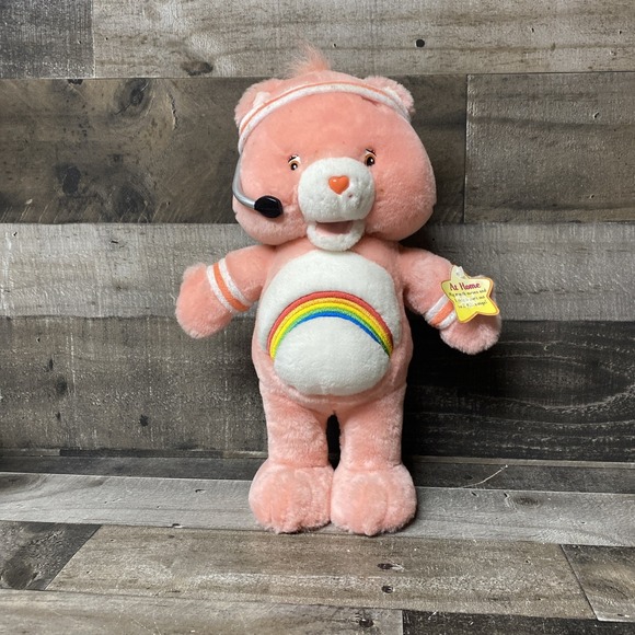 Care Bears Other - 2004 Care Bears Singing Dancing Cheer Bear Let's Get Physical Exercise Workout